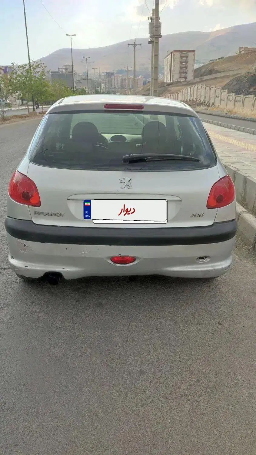 پژو 206 تیپ 2 - 1384