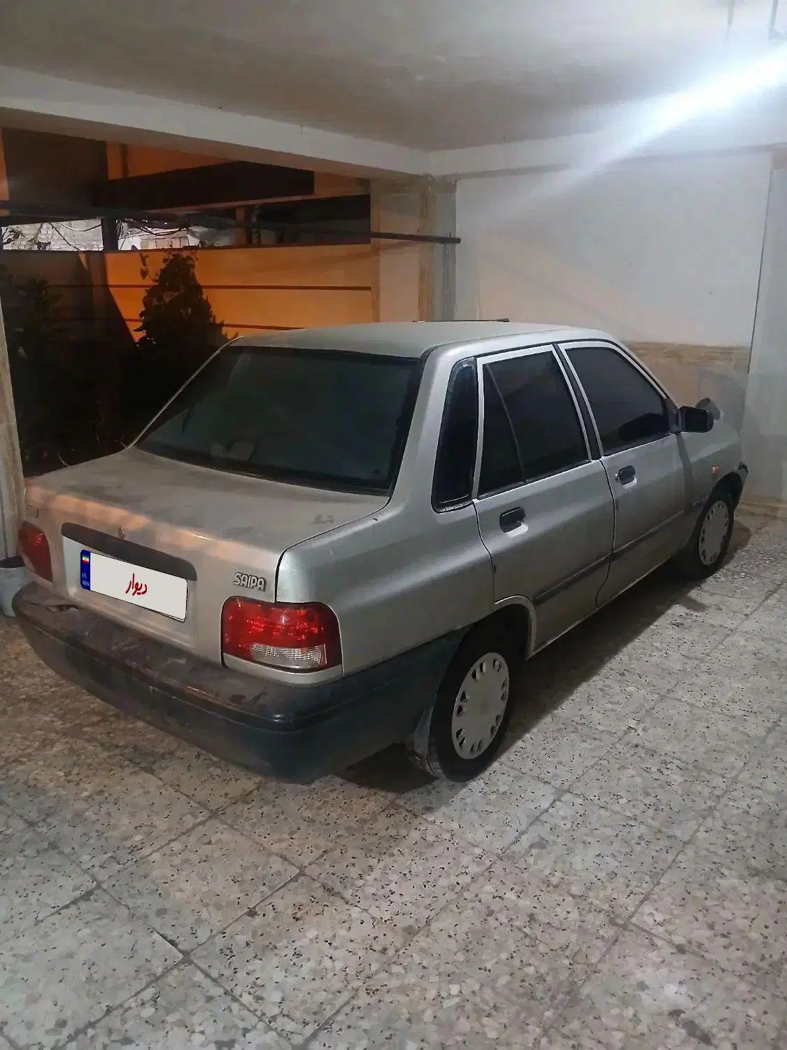 پراید صبا بنزینی - 1386