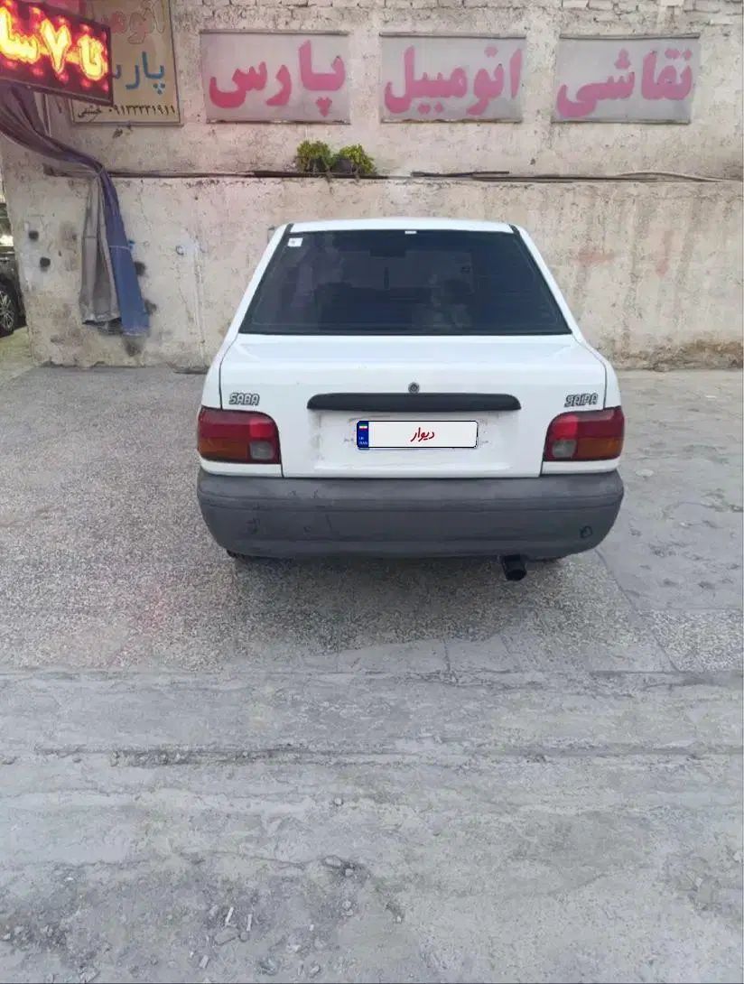 پراید صبا بنزینی - 1386