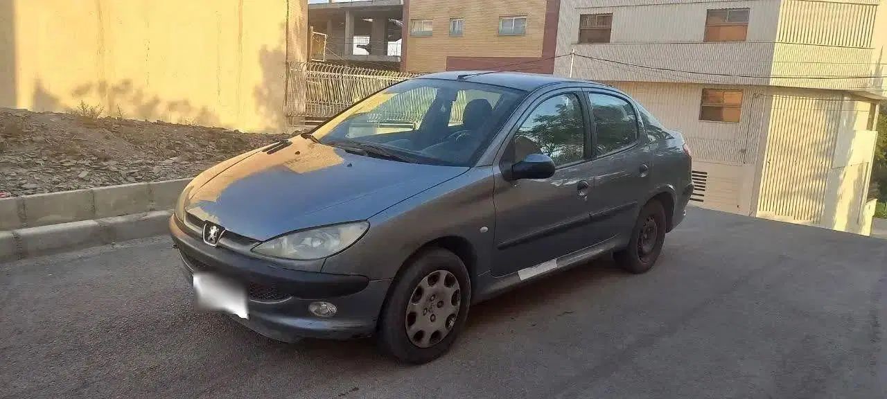 پژو ۲۰۶ صندوق دار v8 - 1389