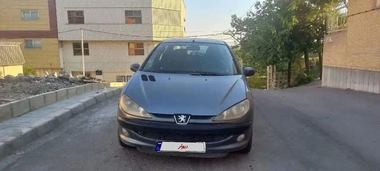 پژو ۲۰۶ صندوق دار v8 - 1389