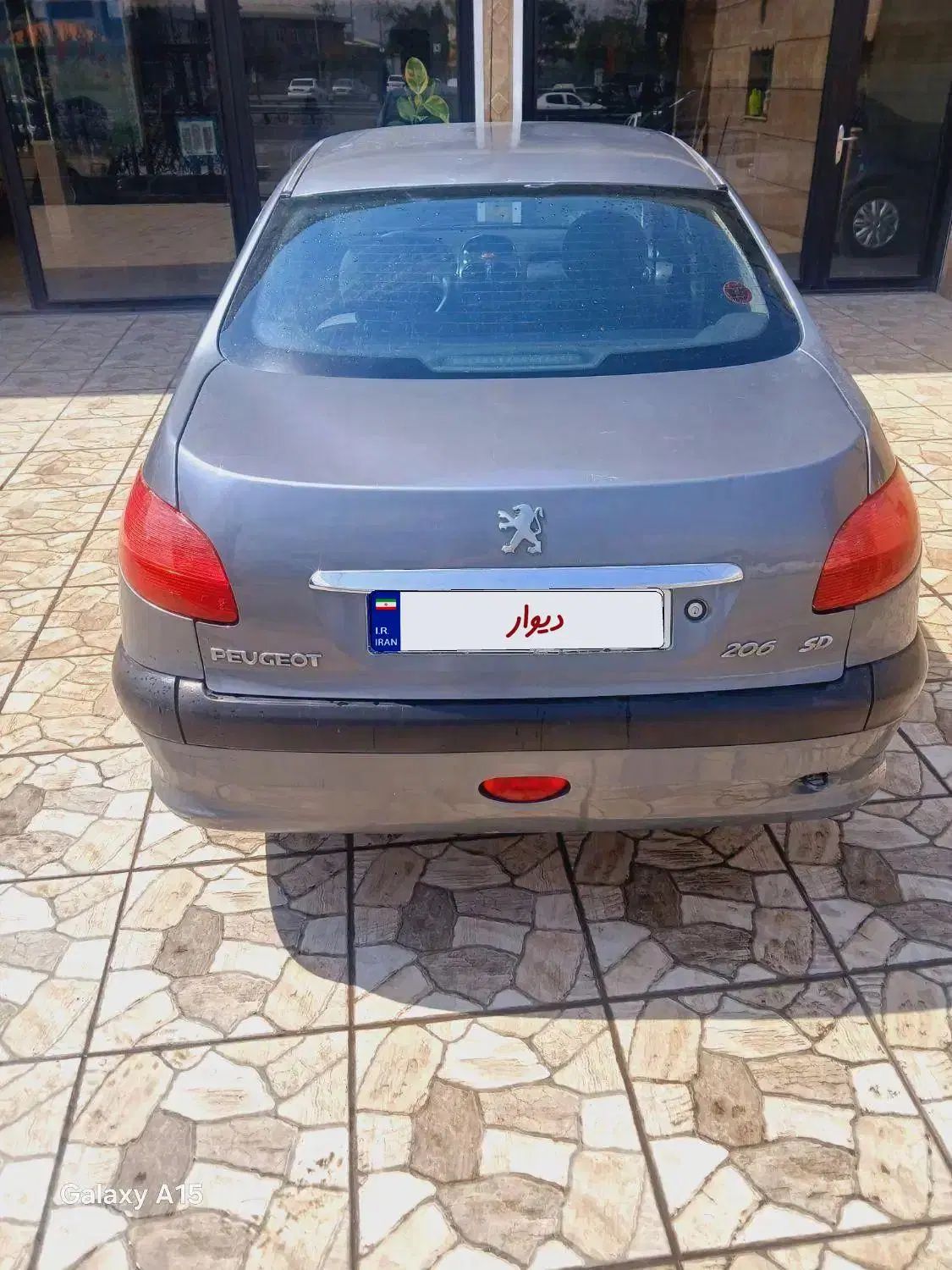 پژو ۲۰۶ صندوق دار v2 - 1388