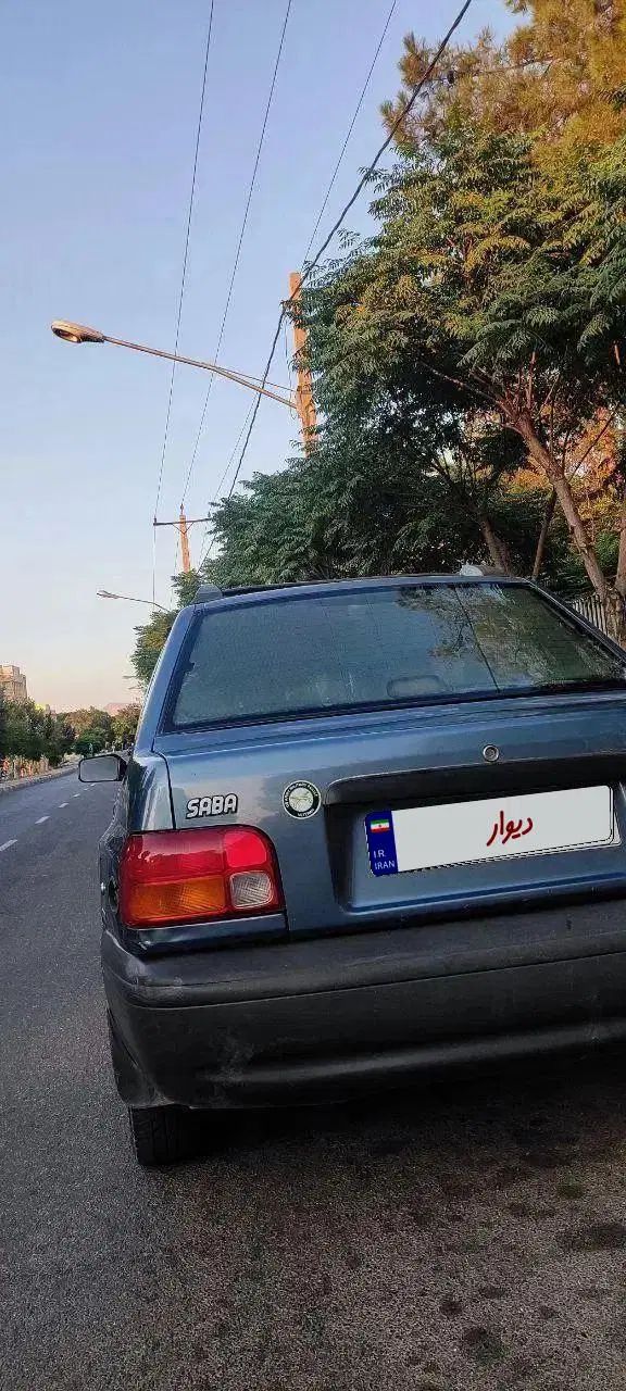 پراید صبا بنزینی - 1386