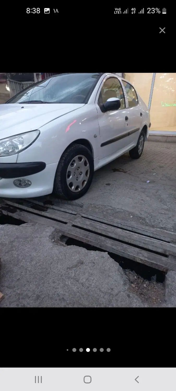پژو ۲۰۶ صندوق دار v8 - 1390