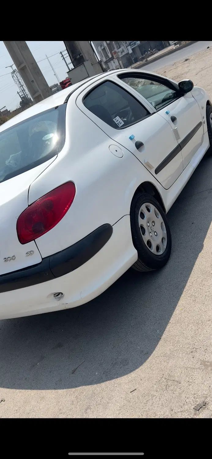 پژو ۲۰۶ صندوق دار v20 - 1388