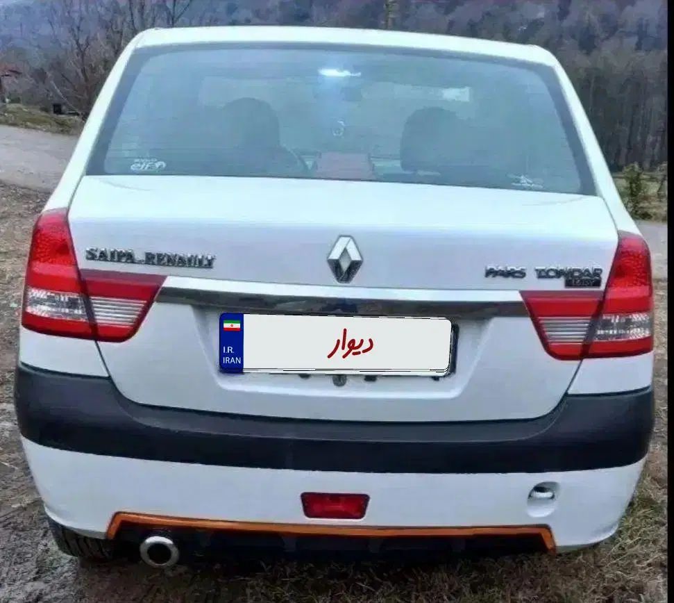 رنو پارس تندر گیربکس JHQ + مولتی مدیا - 1396