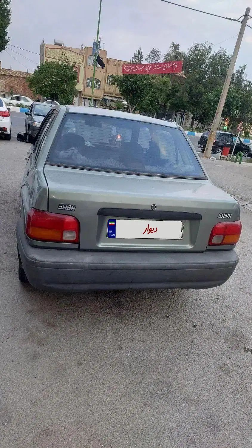 پراید صبا بنزینی - 1387