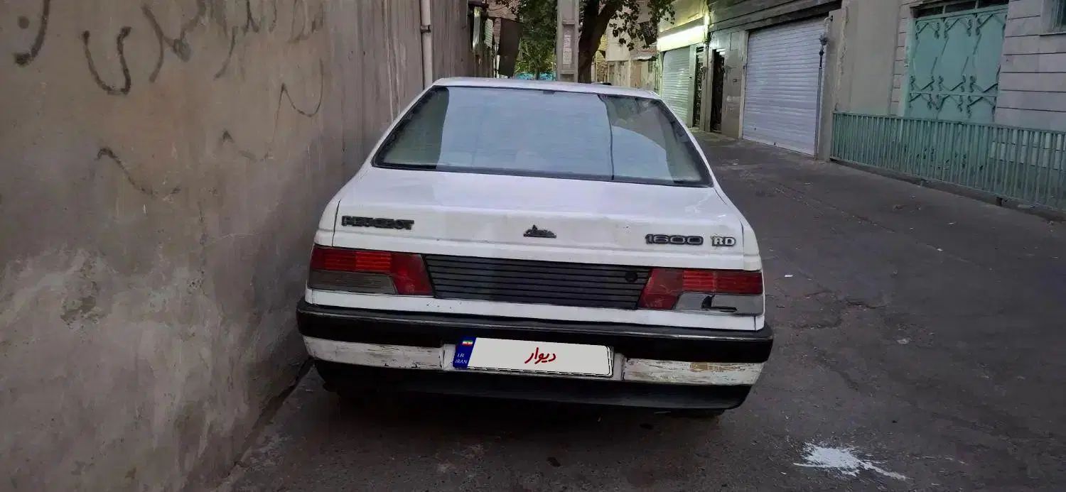 پژو آردی دوگانه سوز CNG - 1381