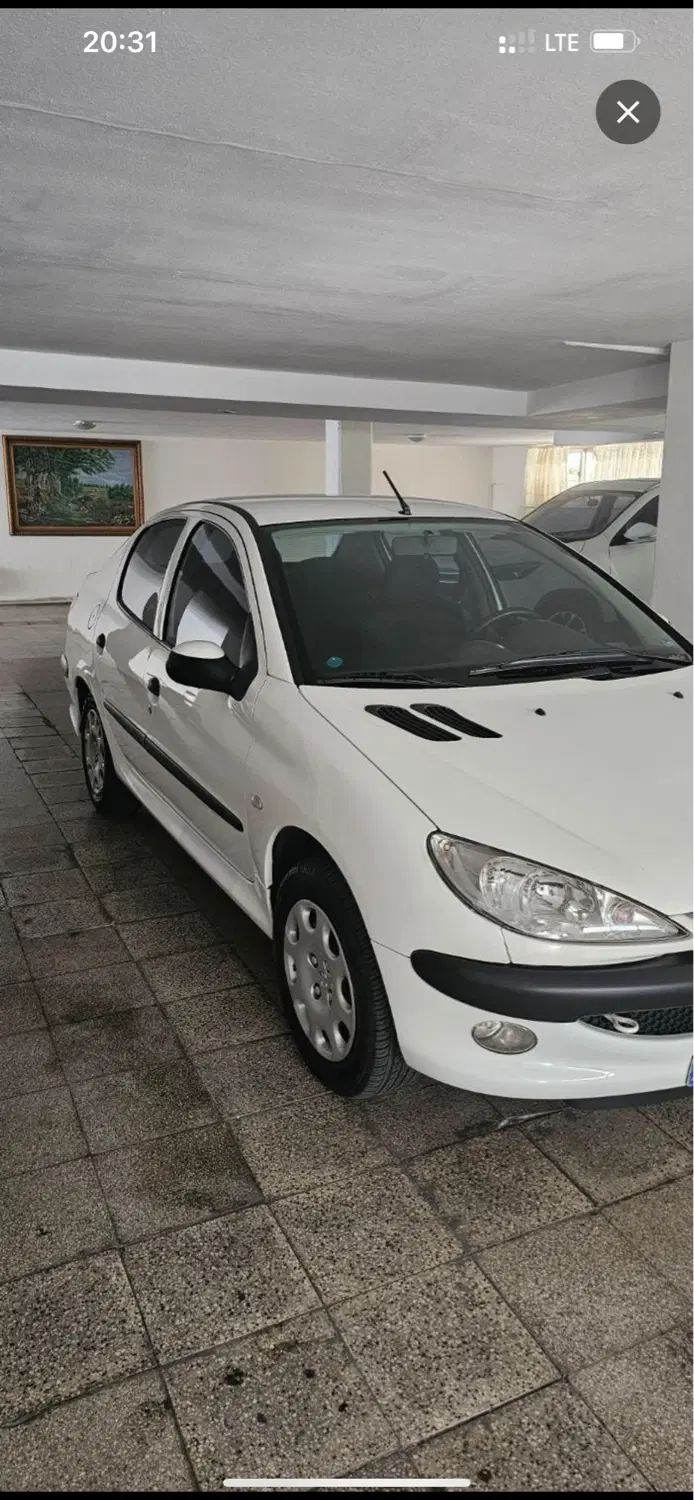 پژو ۲۰۶ صندوق دار v8 - 1397