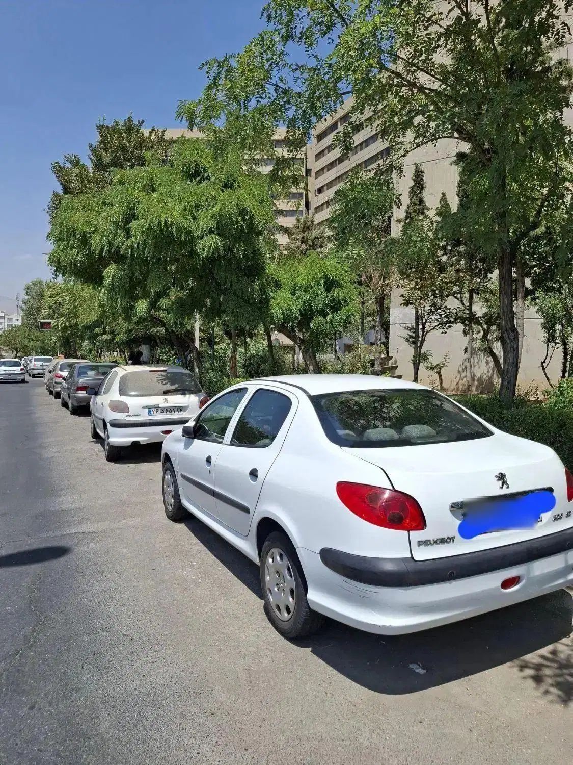 پژو ۲۰۶ صندوق دار v8 - 1395