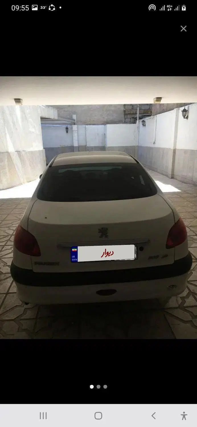 پژو ۲۰۶ صندوق دار v20 - 1390