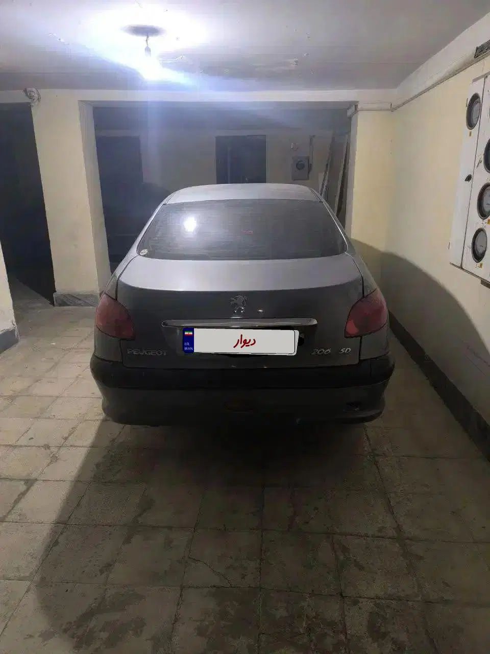 پژو ۲۰۶ صندوق دار v8 - 1396