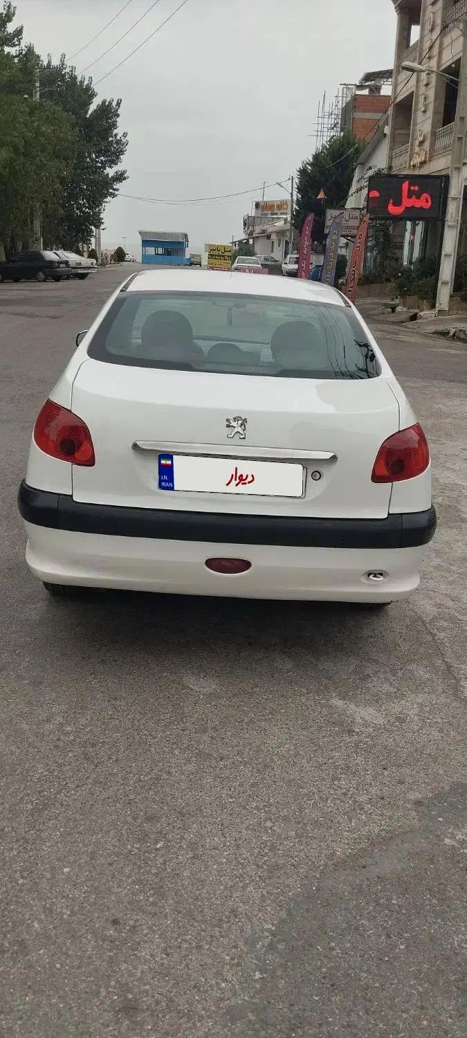 پژو ۲۰۶ صندوق دار v8 - 1396