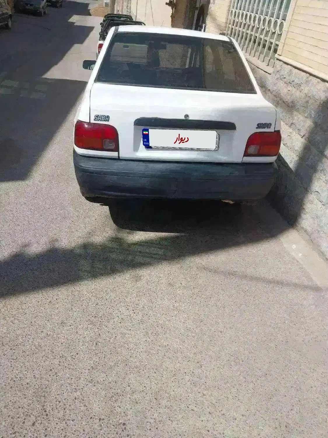 پراید صبا بنزینی - 1386