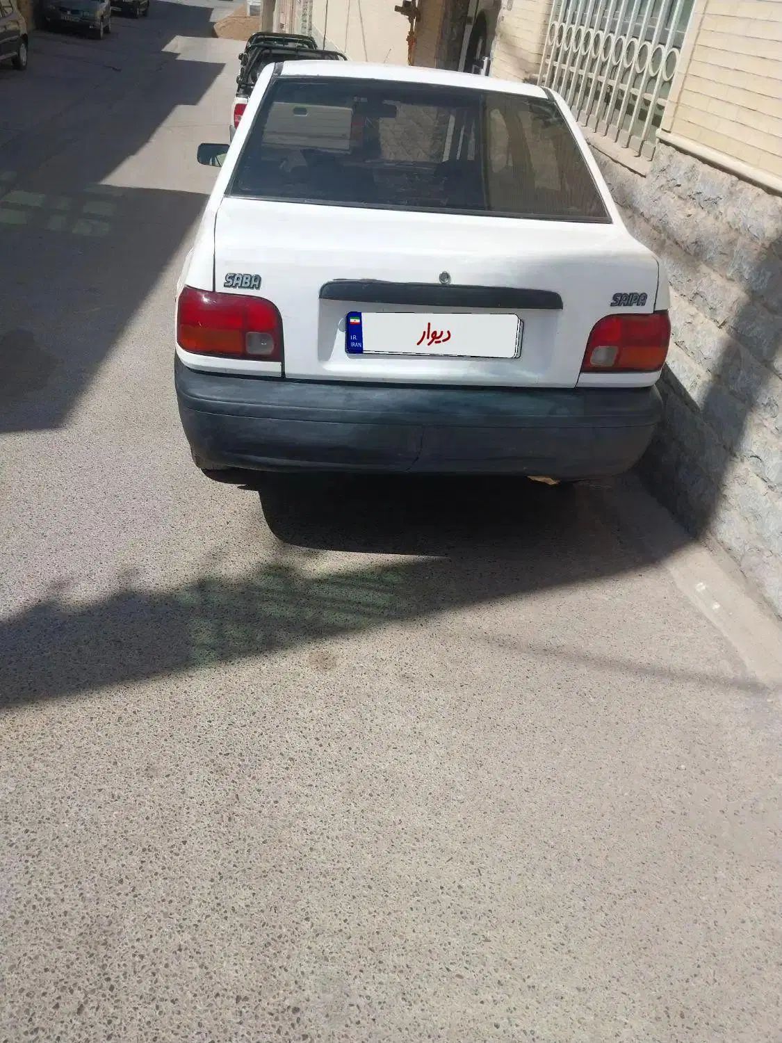 پراید صبا بنزینی - 1386