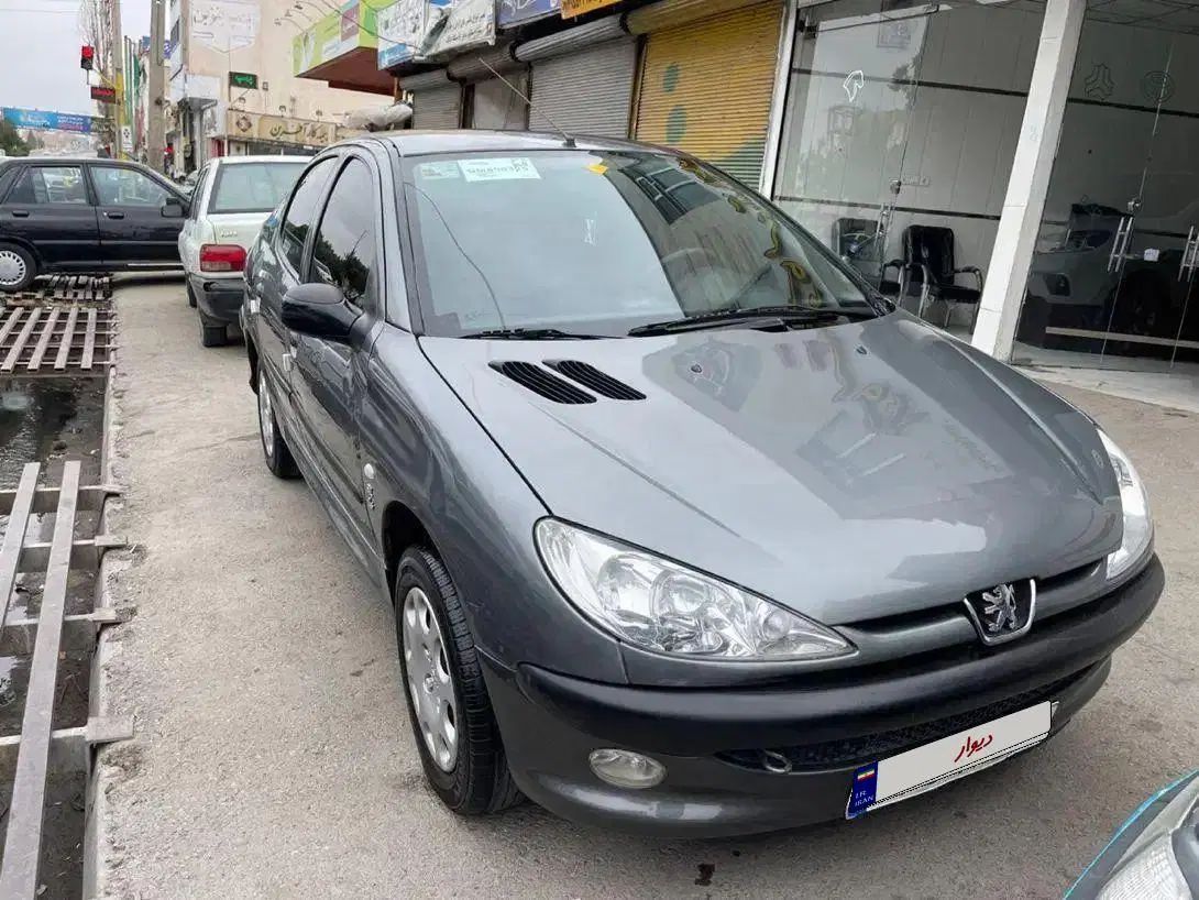 پژو ۲۰۶ صندوق دار v8 - 1386