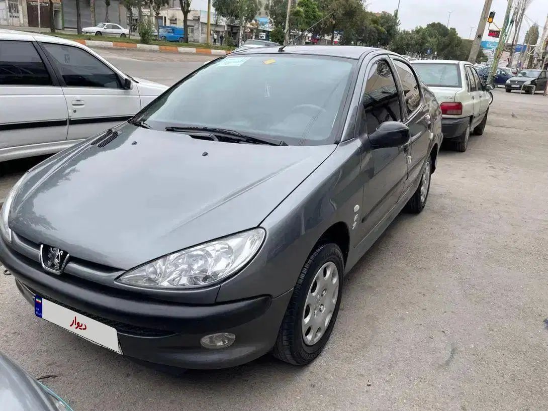 پژو ۲۰۶ صندوق دار v8 - 1386