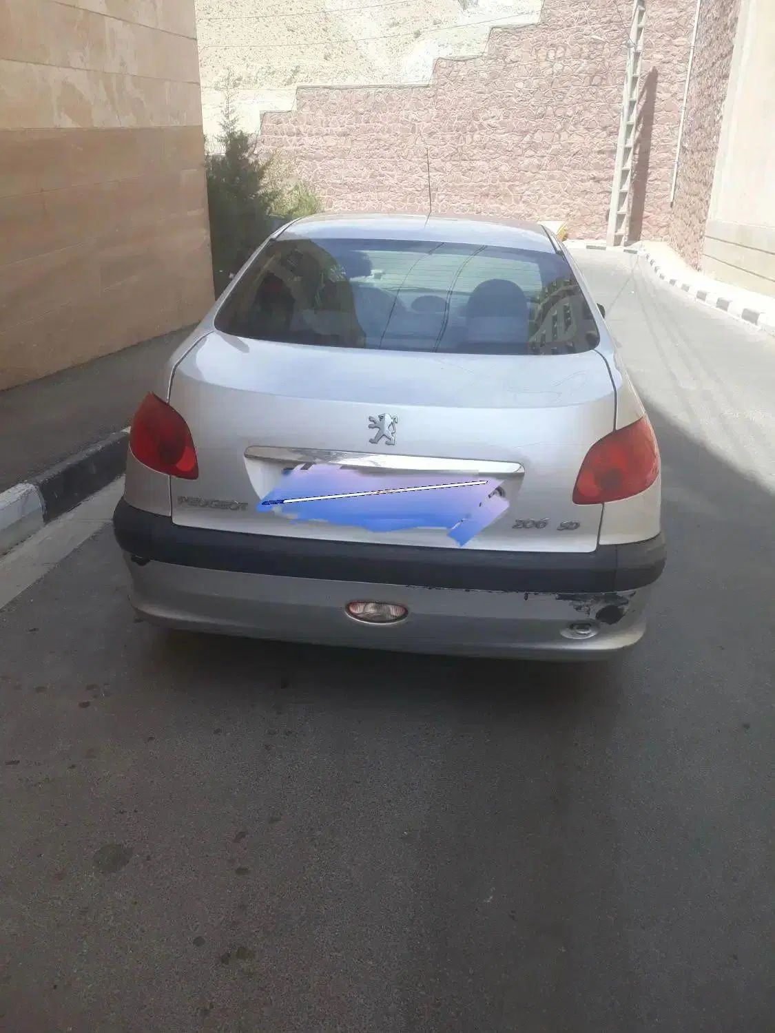 پژو ۲۰۶ صندوق دار v9 - 1390