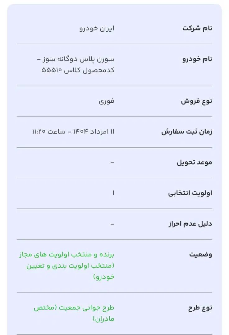 خودرو سمند، سورن پلاس آگهی ann_20014532