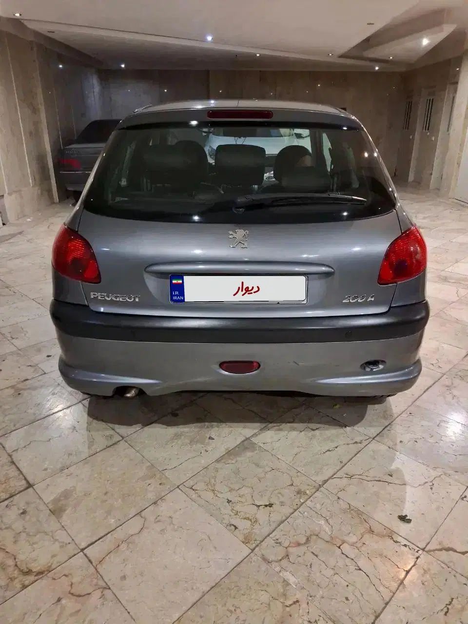 پژو 206 تیپ 6 - 1389