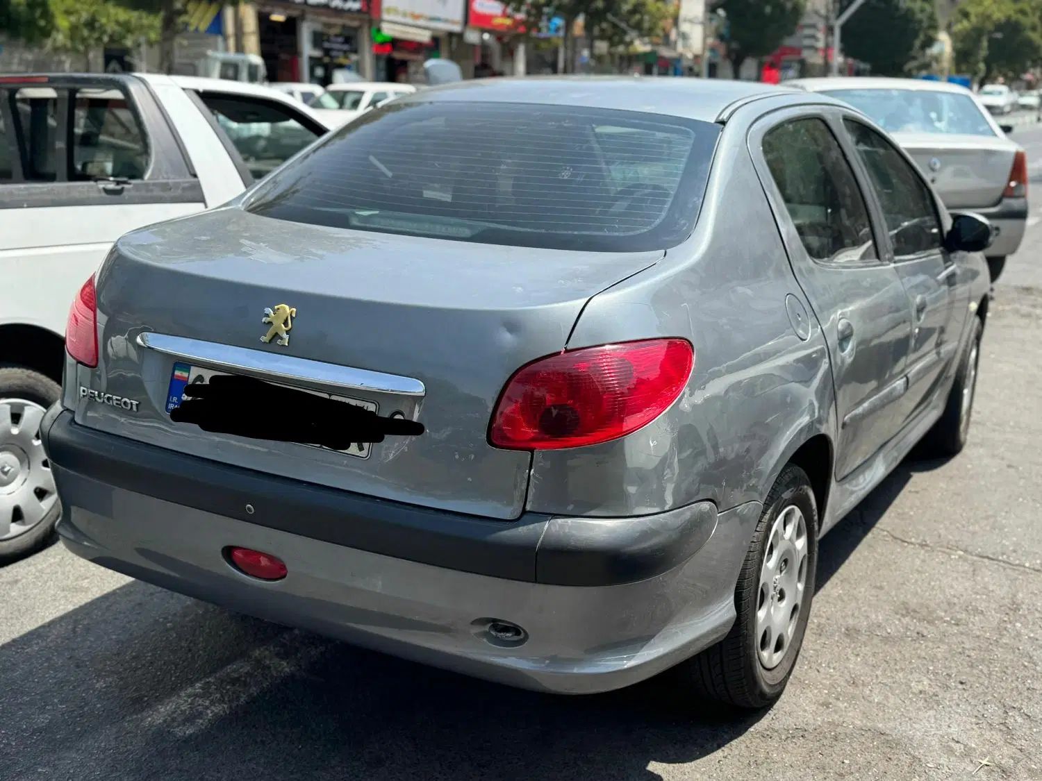 پژو ۲۰۶ صندوق دار v8 - 1387