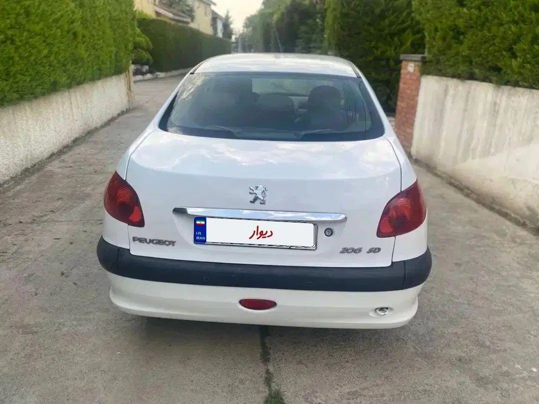 پژو ۲۰۶ صندوق دار v9 - 1389