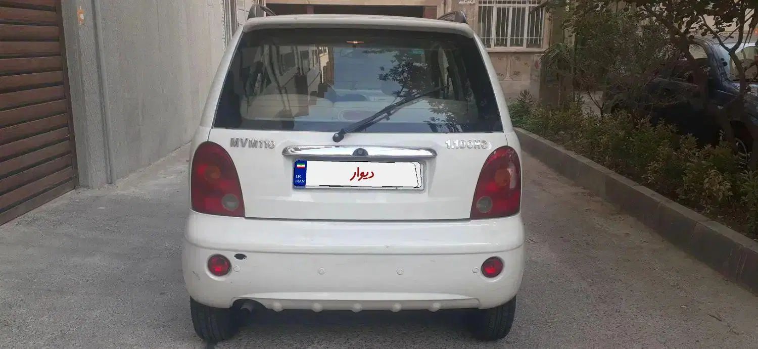 ام وی ام 110 چهار سیلندر دنده ای - 1393