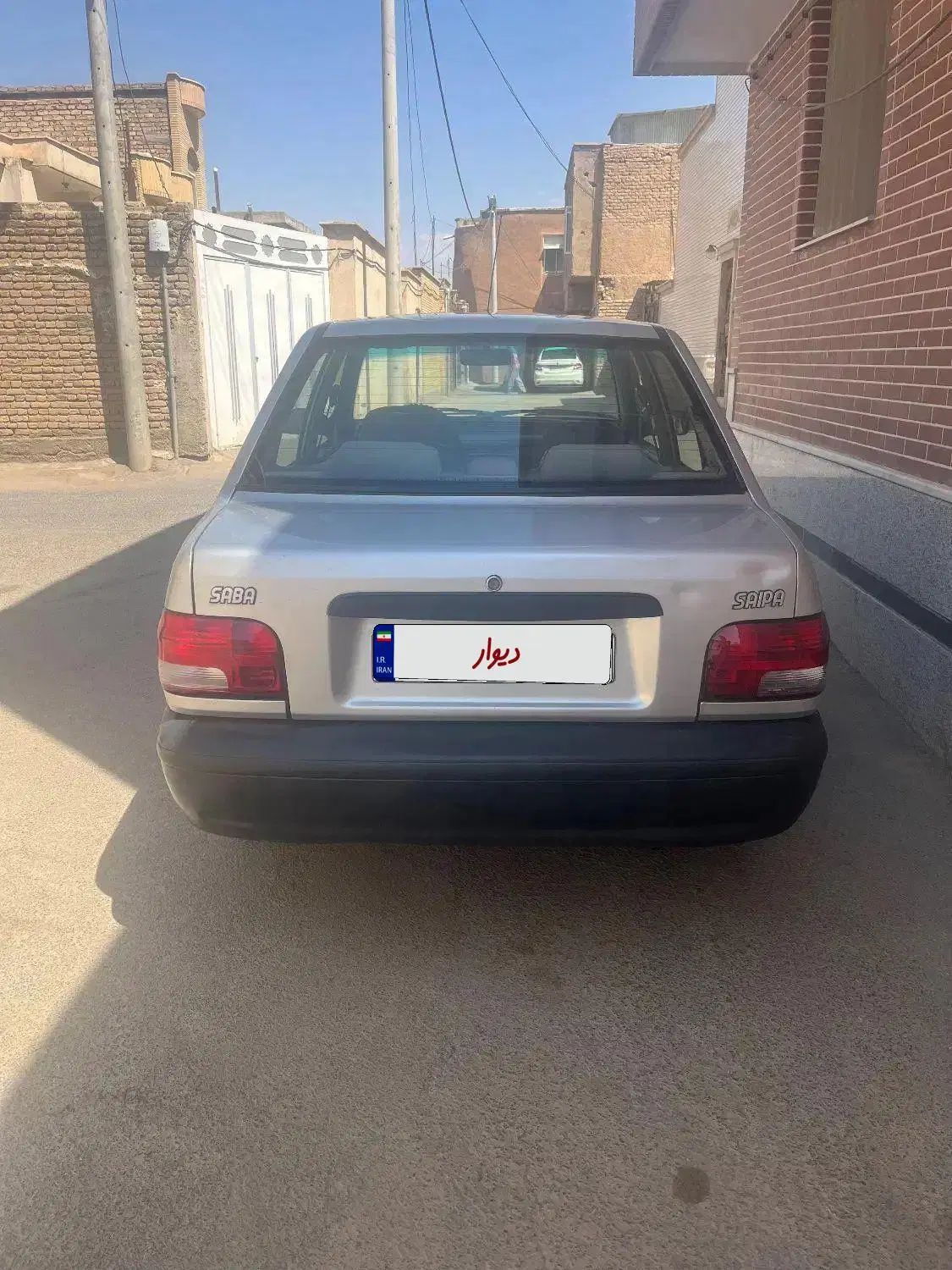 پراید صبا بنزینی - 1387