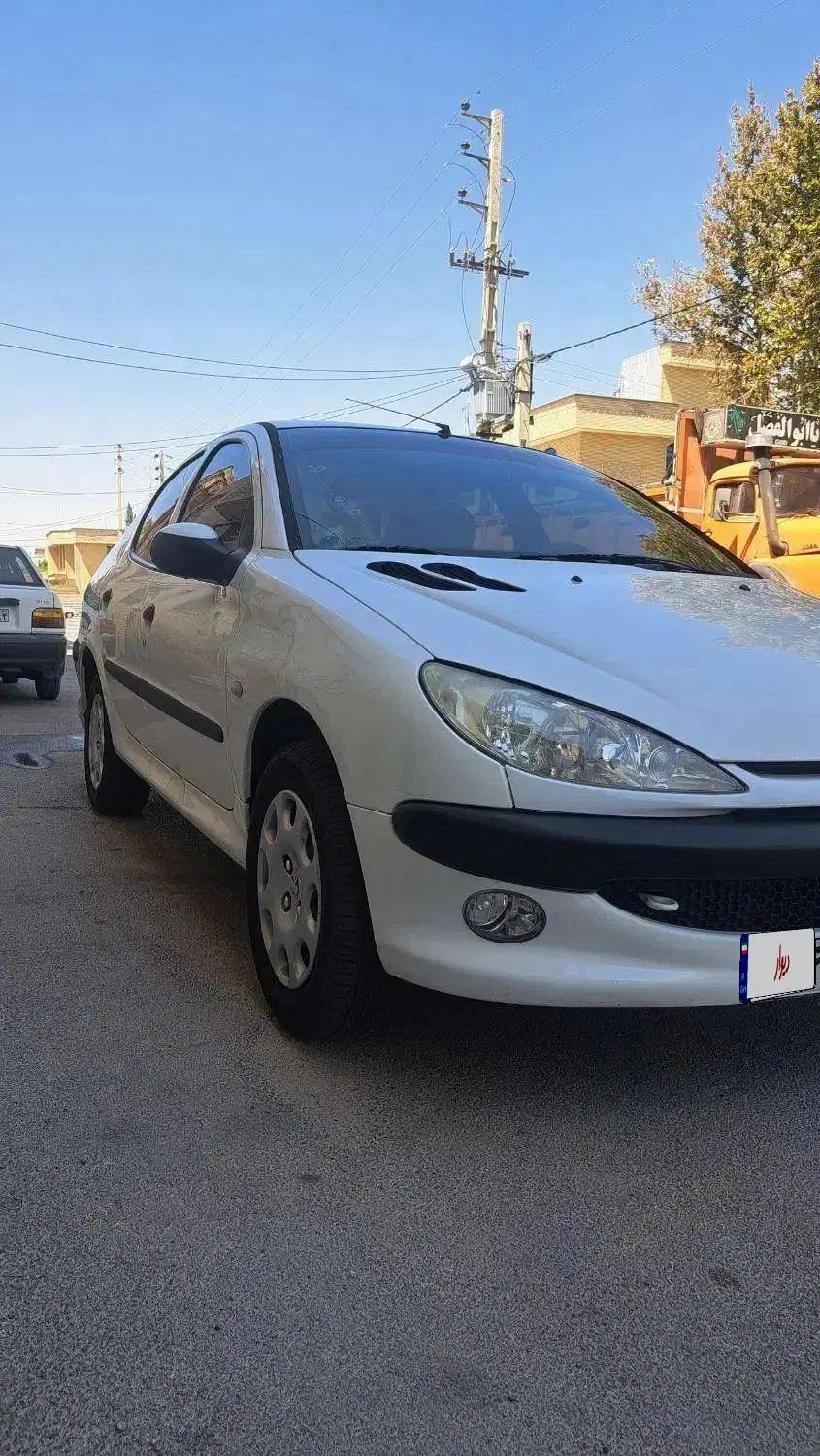 پژو ۲۰۶ صندوق دار v8 - 1396