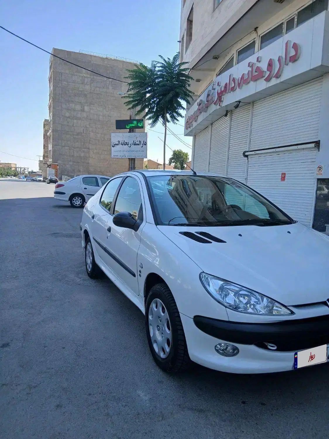 پژو ۲۰۶ صندوق دار v8 - 1390