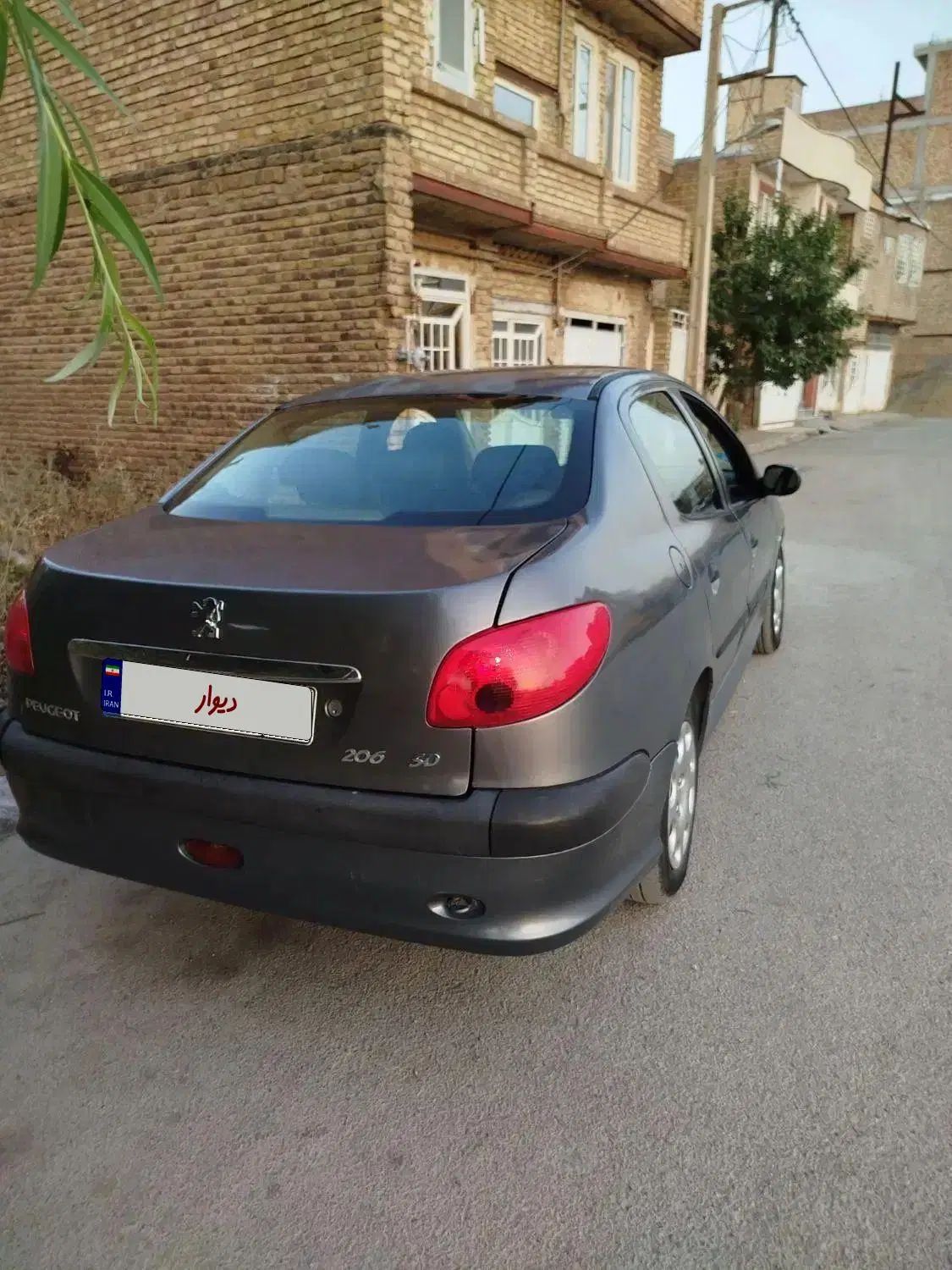 پژو ۲۰۶ صندوق دار v9 - 1386