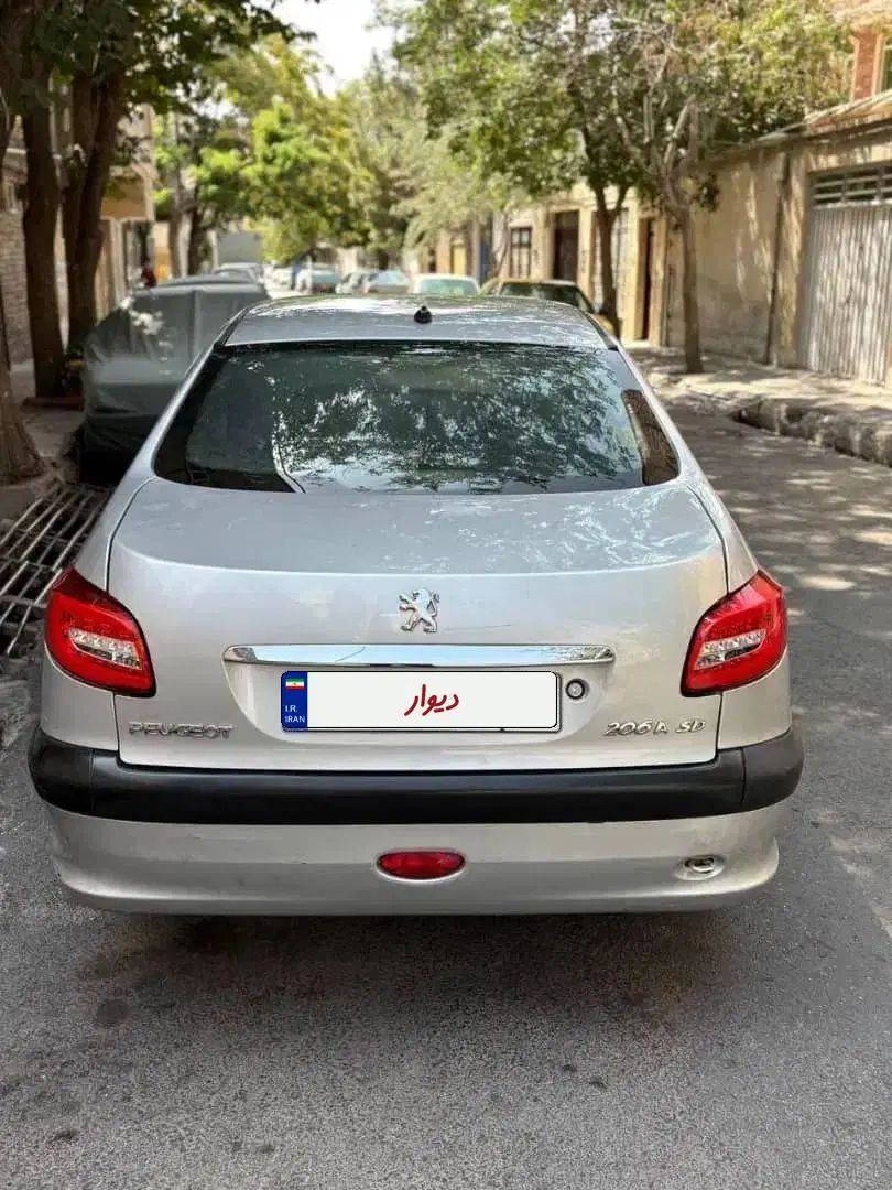 پژو ۲۰۶ صندوق دار v9 - 1387