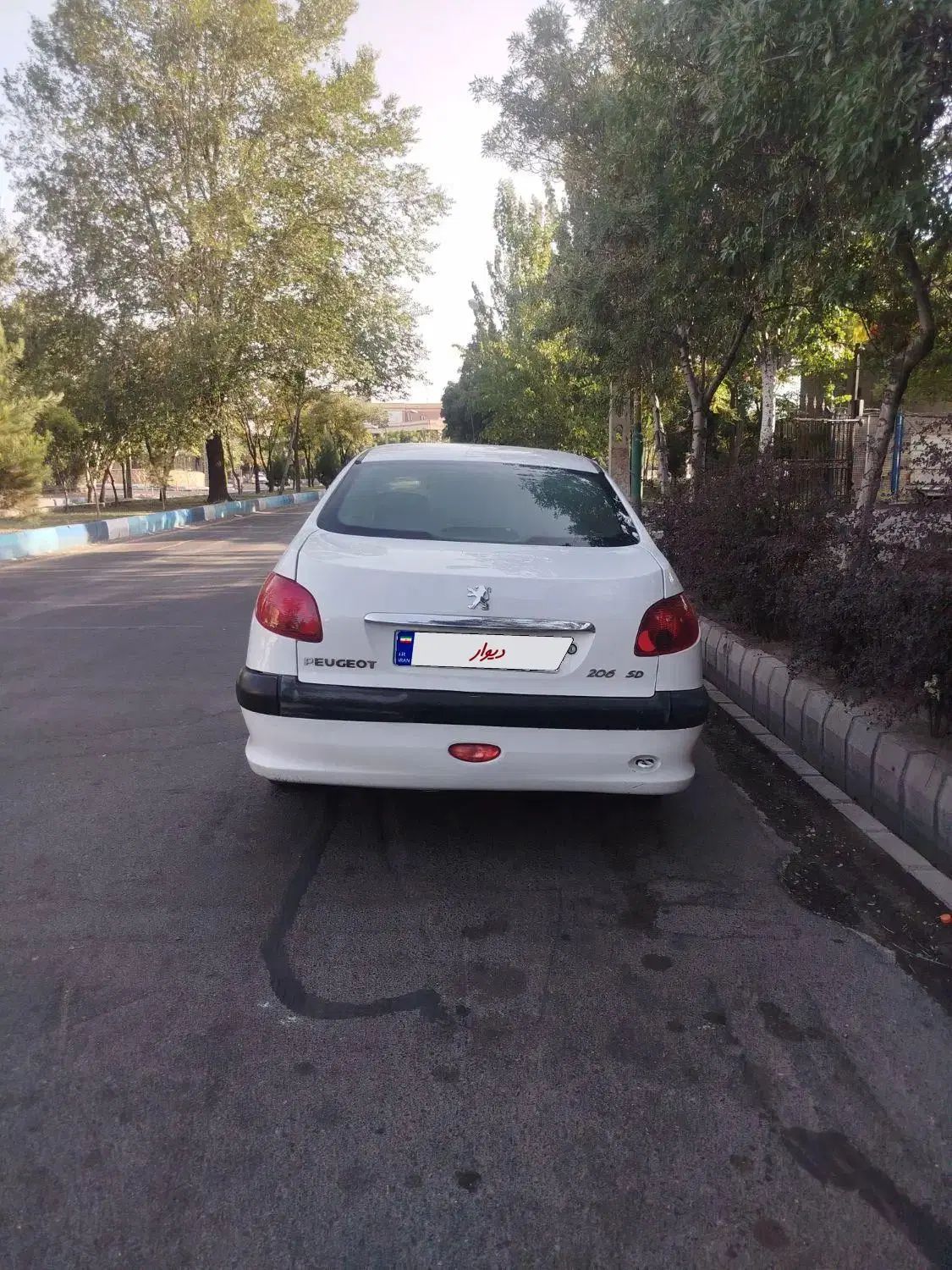 پژو ۲۰۶ صندوق دار v8 - 1391