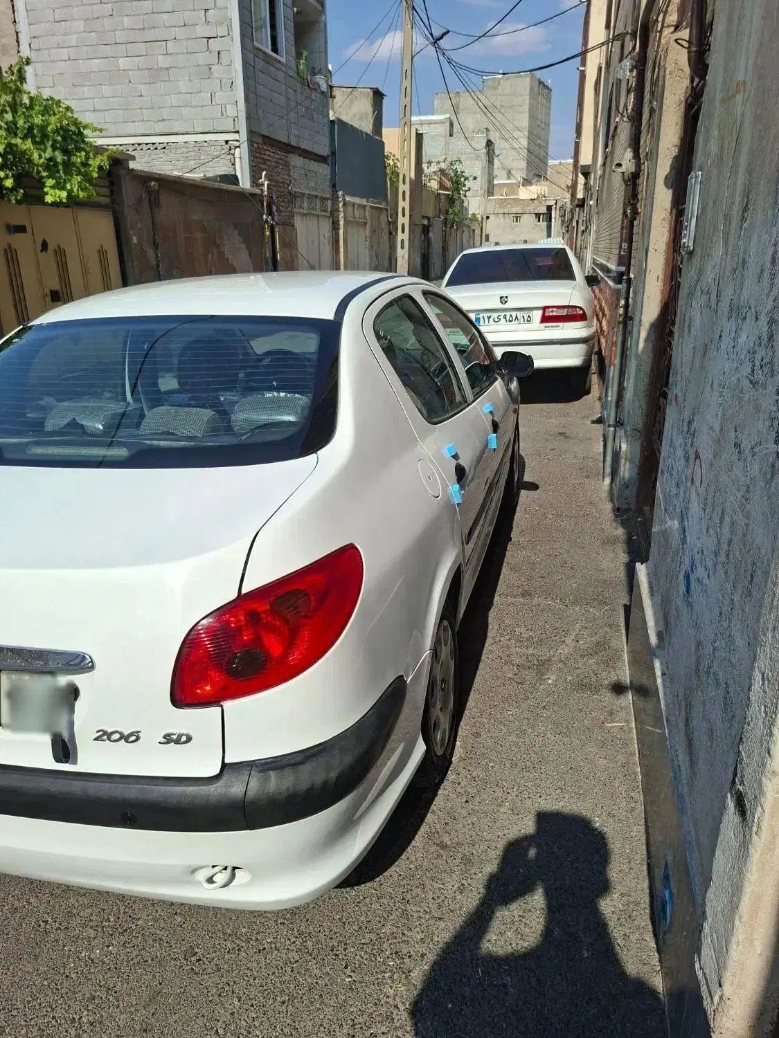 پژو ۲۰۶ صندوق دار v8 - 1396