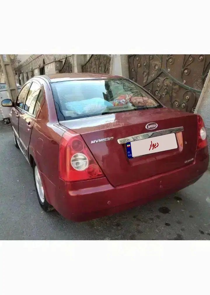 ام وی ام 530 دنده ای - 1391