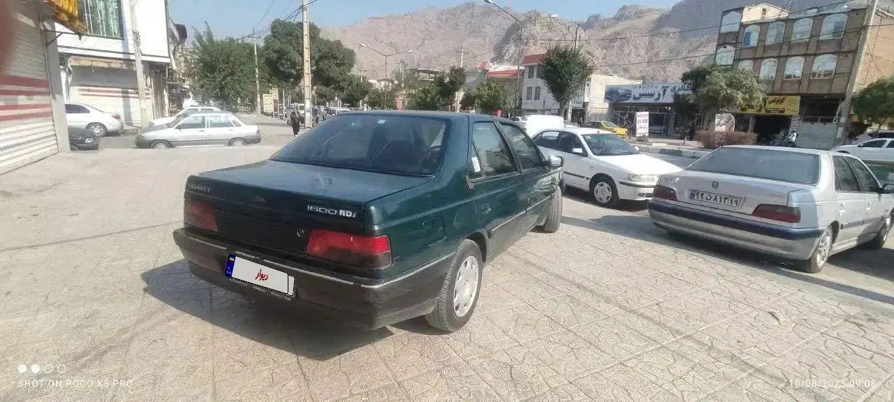پژو آردی دوگانه سوز CNG - 1384