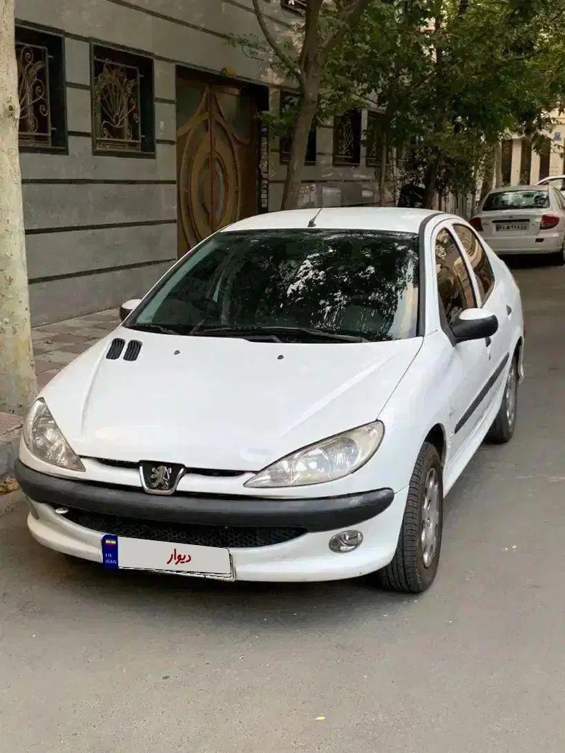 پژو ۲۰۶ صندوق دار v8 - 1398
