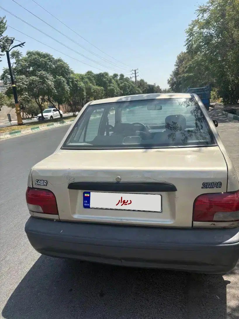پراید صبا بنزینی - 1386