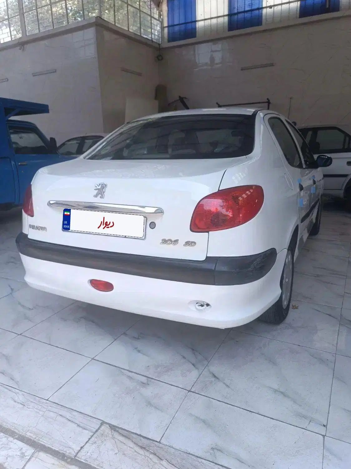 پژو ۲۰۶ صندوق دار v20 - 1389