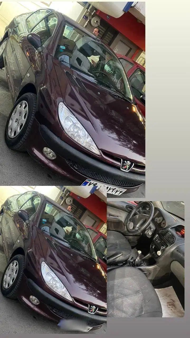 پژو ۲۰۶ صندوق دار v8 - 1393