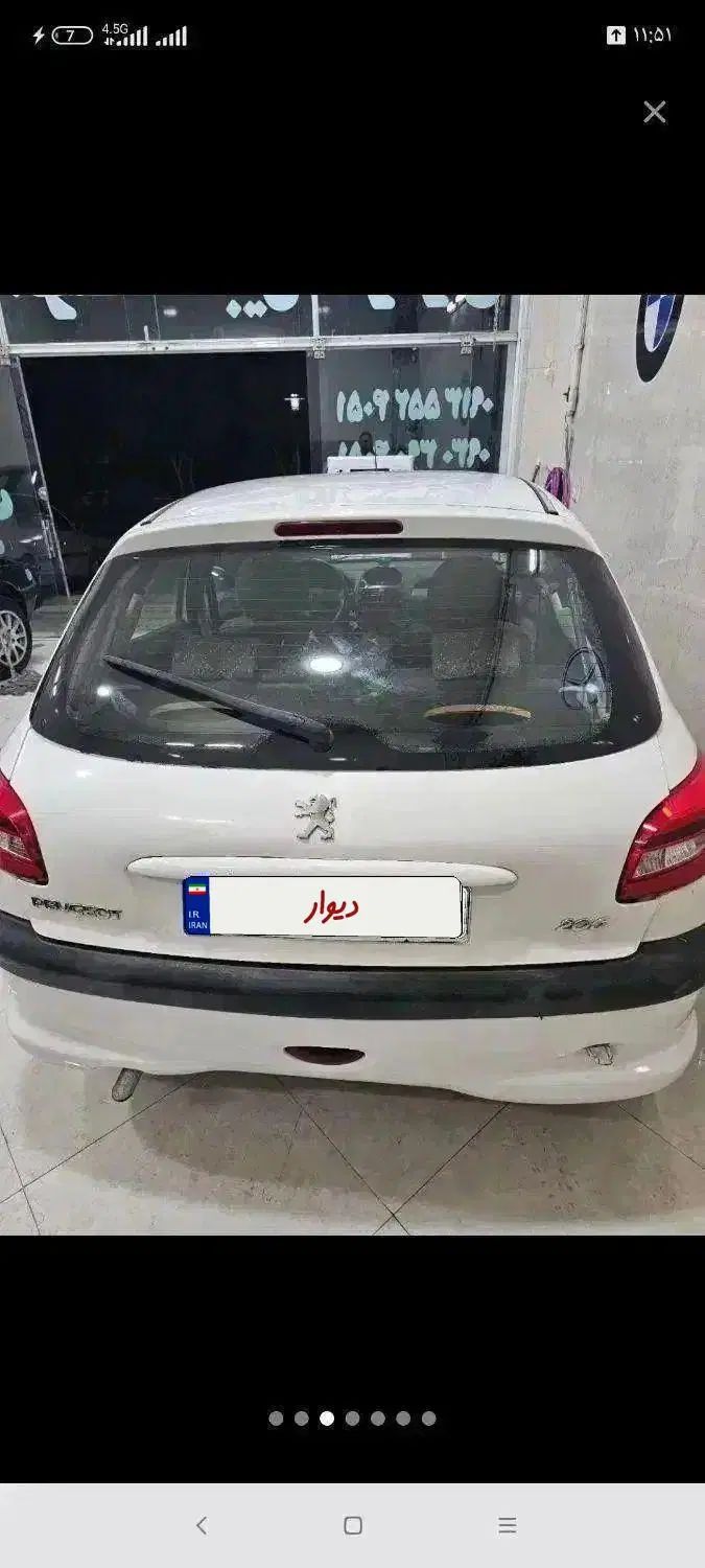 پژو 206 تیپ 2 - 1386