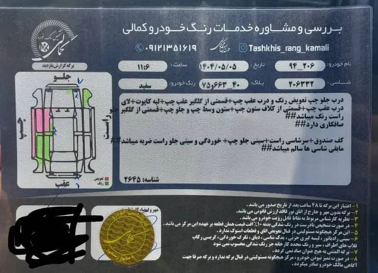 پژو 206 تیپ 2 - 1394