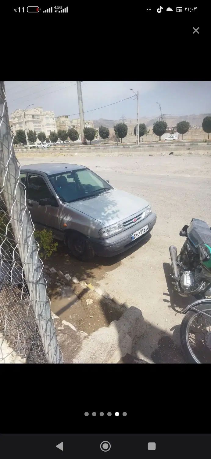 پراید صبا بنزینی - 1385