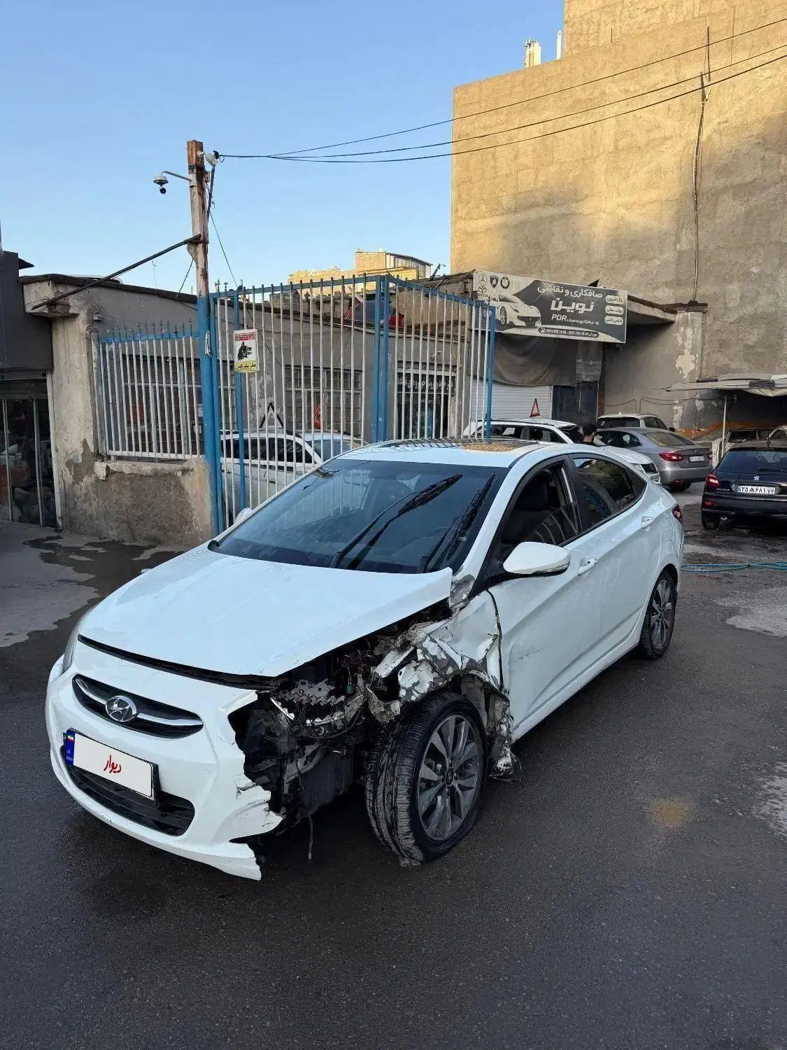 هیوندای اکسنت 1.6 لیتر بلو - 2015