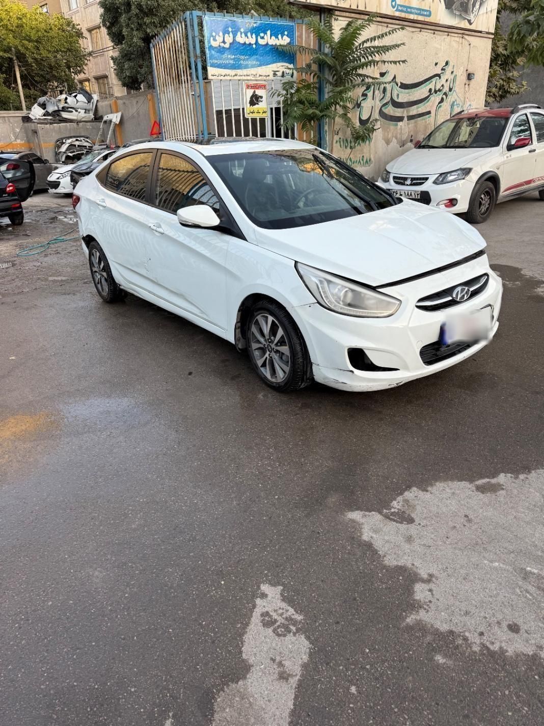 هیوندای اکسنت 1.6 لیتر بلو - 2015