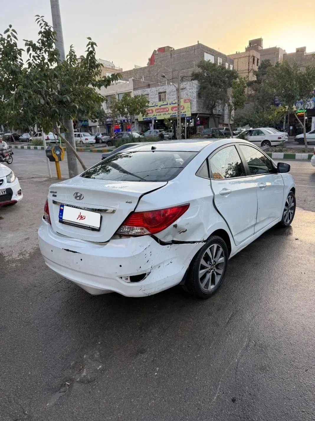 هیوندای اکسنت 1.6 لیتر بلو - 2015