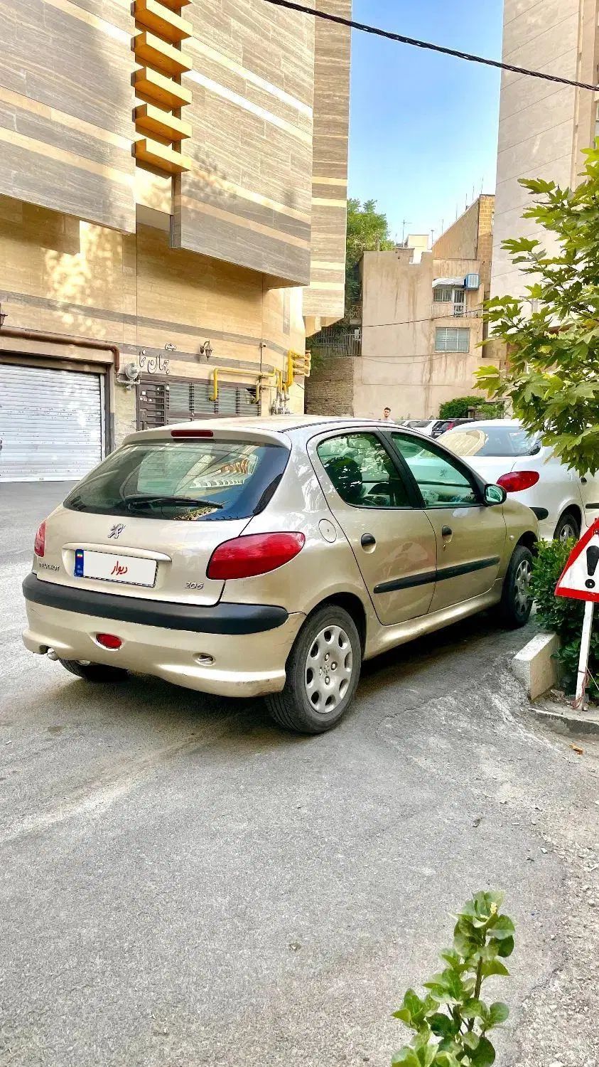 پژو 206 تیپ 2 - 1387