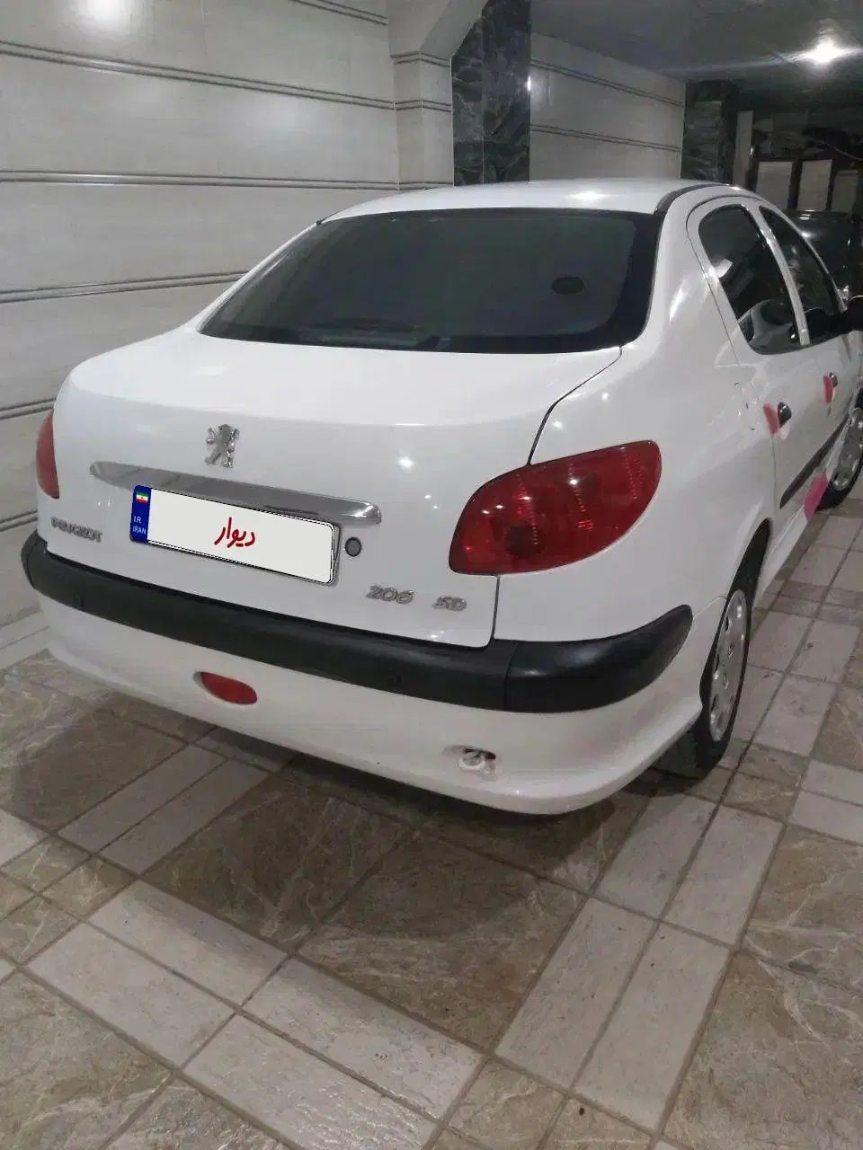 پژو ۲۰۶ صندوق دار v8 - 1394