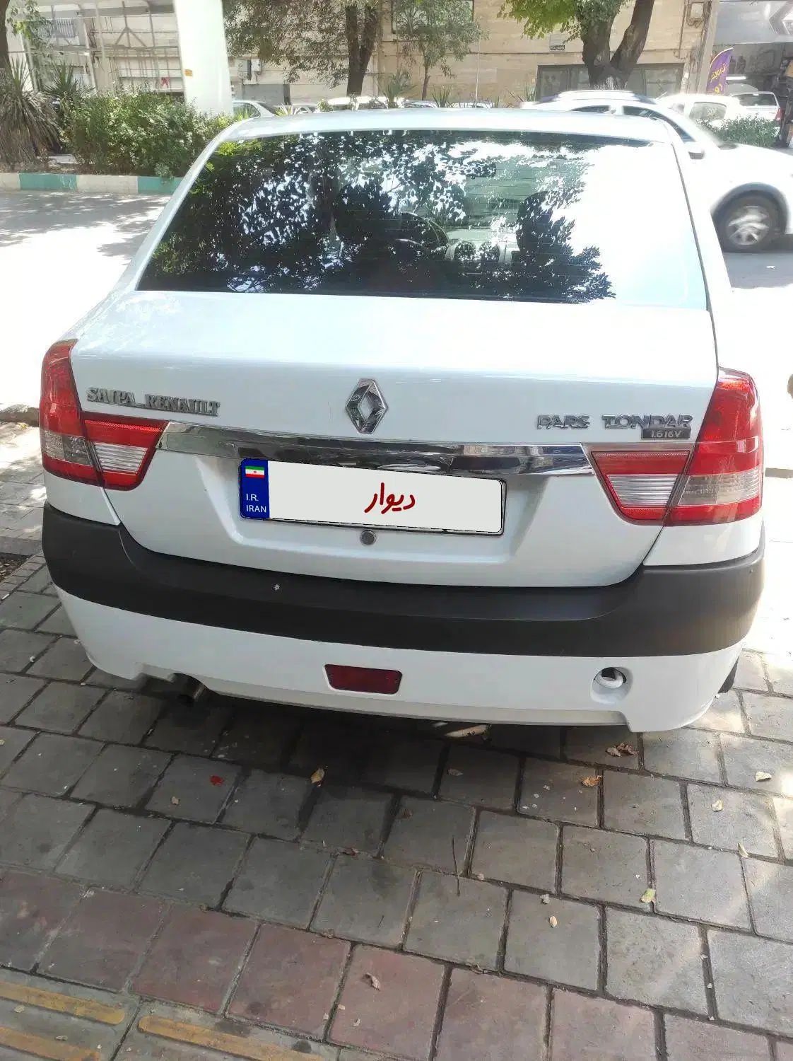 رنو پارس تندر گیربکس JHQ + مولتی مدیا - 1392
