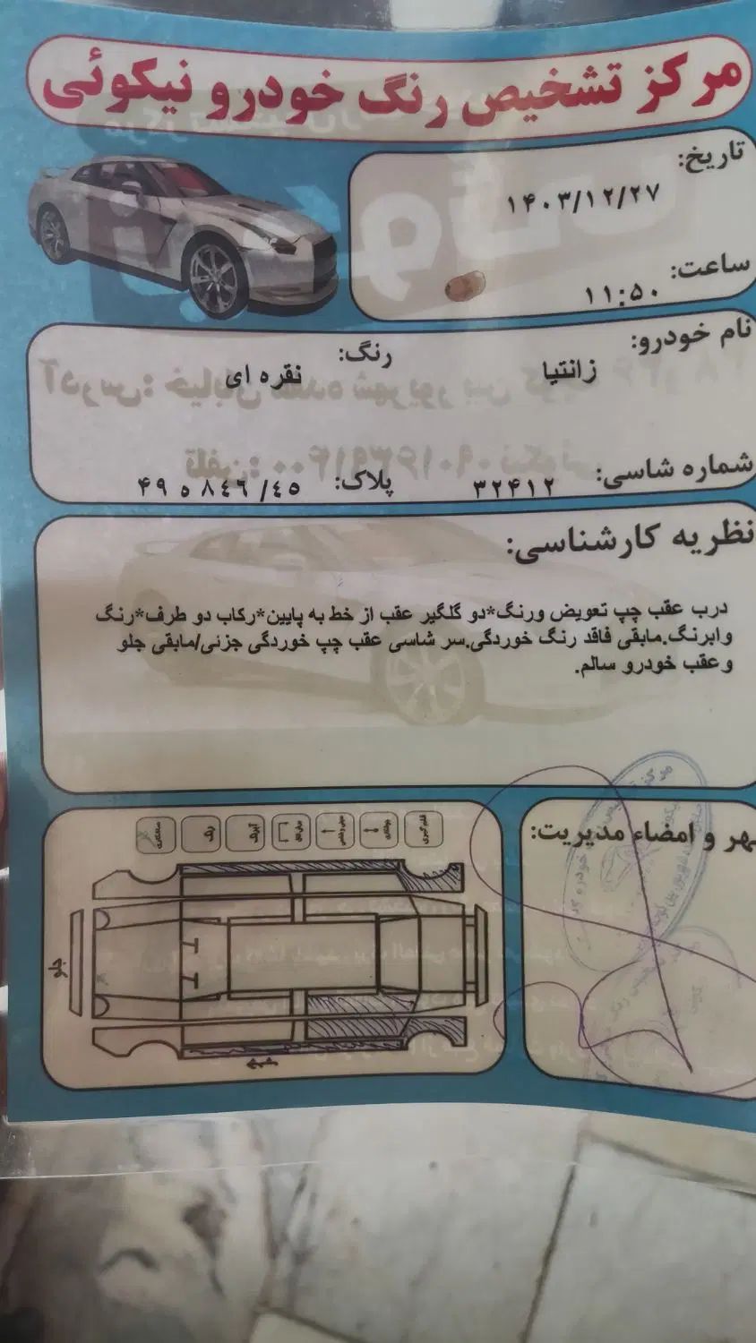سیتروئن زانتیا X - 1384